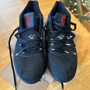 Nike Kyrie 5 GS Black and Red Sneakers
